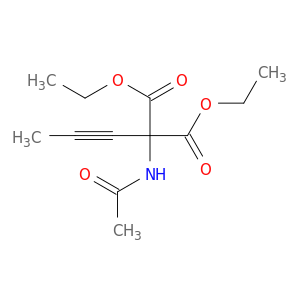 Propanedioic acid, (acetylamino)-2-propynyl-, diethyl ester