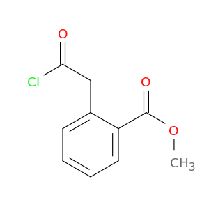 Benzoic acid, 2-(2-chloro-2-oxoethyl)-, methyl ester