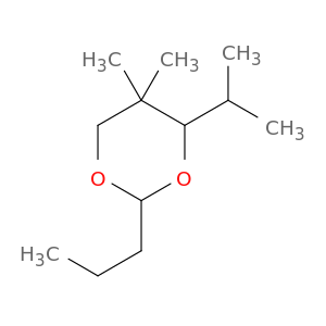 1,3-Dioxane,5,5-dimethyl-4-(1-methylethyl)-2-propyl-
