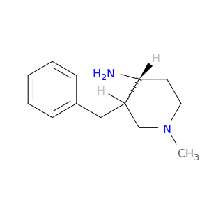 (3S,4R)-3-Benzyl-1-methylpiperidin-4-amine