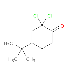 Cyclohexanone, 2,2-dichloro-4-(1,1-dimethylethyl)-