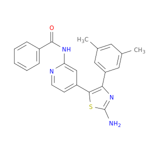 Benzamide,N-[4-[2-amino-4-(3,5-dimethylphenyl)-5-thiazolyl]-2-pyridinyl]-