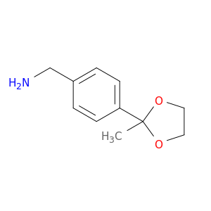(4-(2-Methyl-1,3-dioxolan-2-yl)phenyl)methanamine