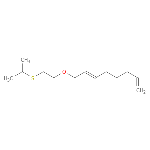 1,6-Octadiene, 8-[2-[(1-methylethyl)thio]ethoxy]-, (E)-