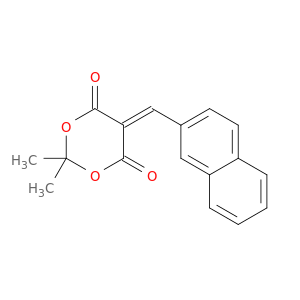 1,3-Dioxane-4,6-dione, 2,2-dimethyl-5-(2-naphthalenylmethylene)-
