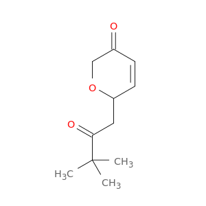 2H-Pyran-3(6H)-one, 6-(3,3-dimethyl-2-oxobutyl)-