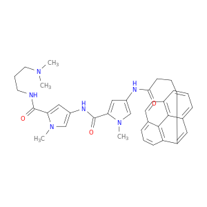 1H-Pyrrole-2-carboxamide,N-[5-[[[3-(dimethylamino)propyl]amino]carbonyl]-1-methyl-1H-pyrrol-3-yl]-1-methyl-4-[[1-oxo-4-(4-pyrenyl)butyl]amino]-