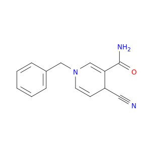 1-benzyl-4-cyano-4H-pyridine-3-carboxamide