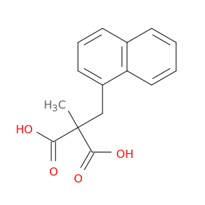 methyl(naphthalen-1-ylmethyl)propanedioic acid