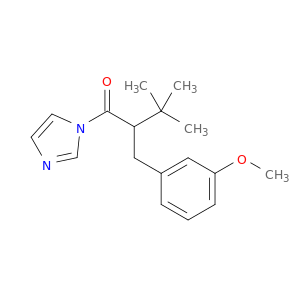 1-(1h-imidazol-1-yl)-2-(3-methoxybenzyl)-3,3-dimethylbutan-1-one