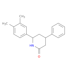 2-Piperidinone, 6-(3,4-dimethylphenyl)-4-phenyl-