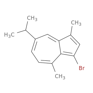Azulene, 3-bromo-1,4-dimethyl-7-(1-methylethyl)-