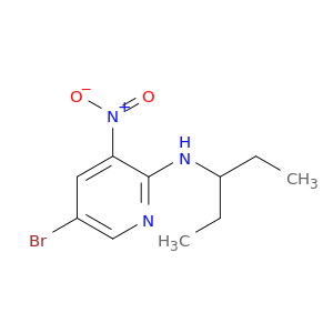 5-Bromo-N-(1-ethylpropyl)-3-nitro-2-pyridinamine