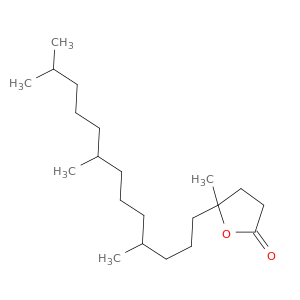 2(3H)-Furanone, dihydro-5-methyl-5-(4,8,12-trimethyltridecyl)-