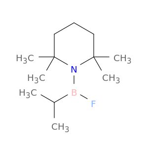 Piperidine, 1-[fluoro(1-methylethyl)boryl]-2,2,6,6-tetramethyl-