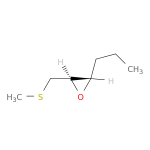 Oxirane, 2-[(methylthio)methyl]-3-propyl-, (2R,3S)-