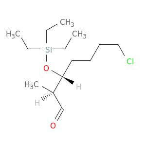 Heptanal, 7-chloro-2-methyl-3-[(triethylsilyl)oxy]-, (2S,3R)-