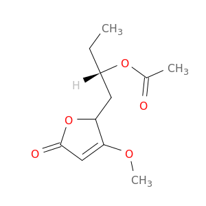2(5H)-Furanone, 5-[(2S)-2-(acetyloxy)butyl]-4-methoxy-