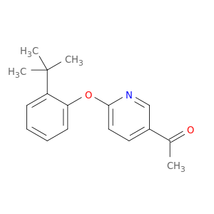 2-(2-叔丁基苯氧基)-5-乙酰基吡啶