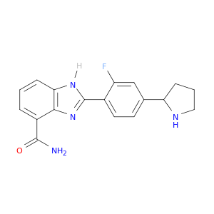 2-[2-氟-4-[(2S)-2-吡咯烷基]苯基]-1H-苯并咪唑-7-甲酰胺