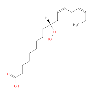 8,12,15-Octadecatrienoic acid, 10-hydroperoxy-, (8E,10S,12Z,15Z)-