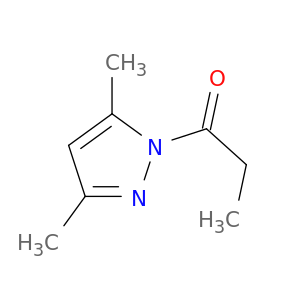 1-(3,5-二甲基-1H-吡唑-1-基)-1-丙酮