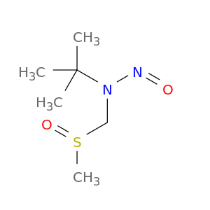 2-METHYL-N-((METHYLSULFINYL)METHYL)-N-NITROSO-2-PROPANAMINE