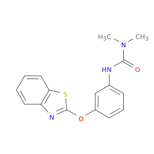 Urea, N'-[3-(2-benzothiazolyloxy)phenyl]-N,N-dimethyl-