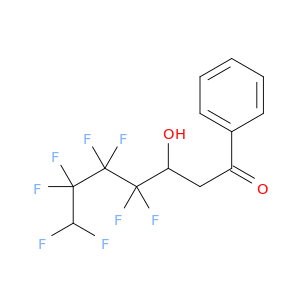 1-Heptanone, 4,4,5,5,6,6,7,7-octafluoro-3-hydroxy-1-phenyl-