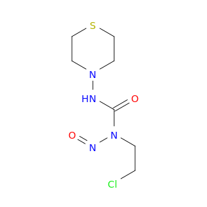 Urea,N-(2-chloroethyl)-N-nitroso-N'-4-thiomorpholinyl-