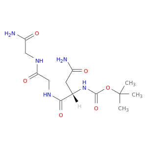 Glycinamide,N2-[(1,1-dimethylethoxy)carbonyl]-L-asparaginylglycyl- (9CI)