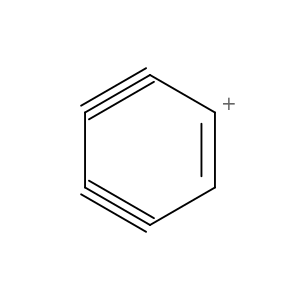 1-Cyclohexene-3,5-diyn-1-ylium