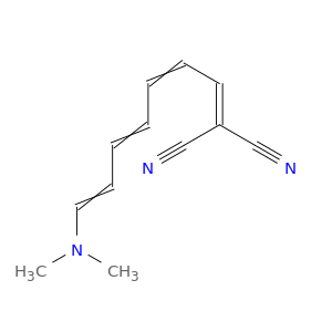 Propanedinitrile, [7-(dimethylamino)-2,4,6-heptatrienylidene]-