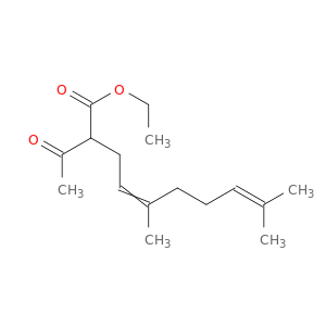 4,8-Decadienoic acid, 2-acetyl-5,9-dimethyl-, ethyl ester