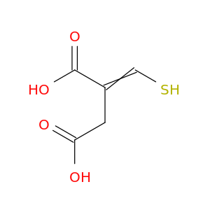 Butanedioic acid, mercaptomethylene-