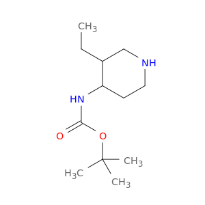 tert-Butyl N-(3-Ethylpiperidin-4-yl)carbamate