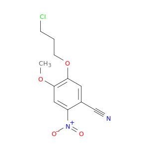 5-(3-氯丙氧基)-4-甲氧基-2-硝基苯甲腈