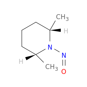 Piperidine, 2,6-dimethyl-1-nitroso-, cis-