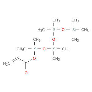 2-Propenoic acid, 2-methyl-, nonamethyltetrasiloxanyl ester