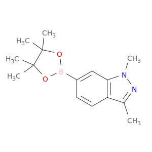 1,3-二甲基-6-(四甲基-1,3,2-二氧硼杂环戊烷-2-基)-1H-吲唑