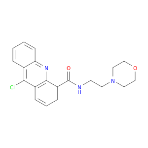 4-Acridinecarboxamide, 9-chloro-N-[2-(4-morpholinyl)ethyl]-