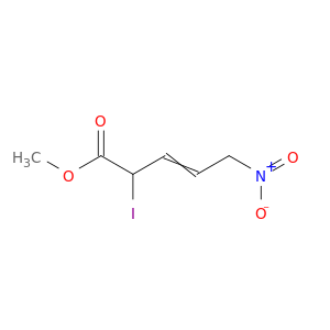 3-Pentenoic acid, 2-iodo-5-nitro-, methyl ester