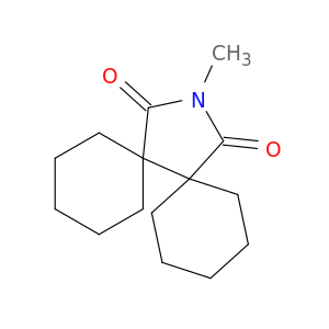 14-Azadispiro[5.0.5.3]pentadecane-13,15-dione, 14-methyl-