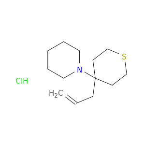1-[4-(prop-2-en-1-yl)tetrahydro-2h-thiopyran-4-yl]piperidine hydrochloride(1:1)