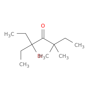 4-Heptanone, 3-bromo-3-ethyl-5,5-dimethyl-