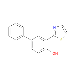 [1,1'-Biphenyl]-4-ol, 3-(2-thiazolyl)-