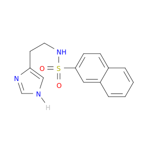 2-Naphthalenesulfonamide, N-[2-(1H-imidazol-4-yl)ethyl]-
