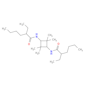 Hexanamide, N,N'-(2,2,4,4-tetramethyl-1,3-cyclobutanediyl)bis[2-ethyl-