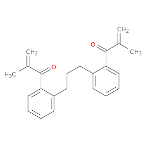 2-Propen-1-one, 1,1'-(1,3-propanediyldiphenylene)bis[2-methyl-