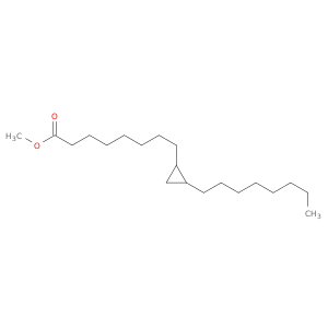 Cyclopropaneoctanoic acid, 2-octyl-, methyl ester
